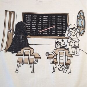 Star Wars & Lucasfilm Those Were the Droids Tee Sz L